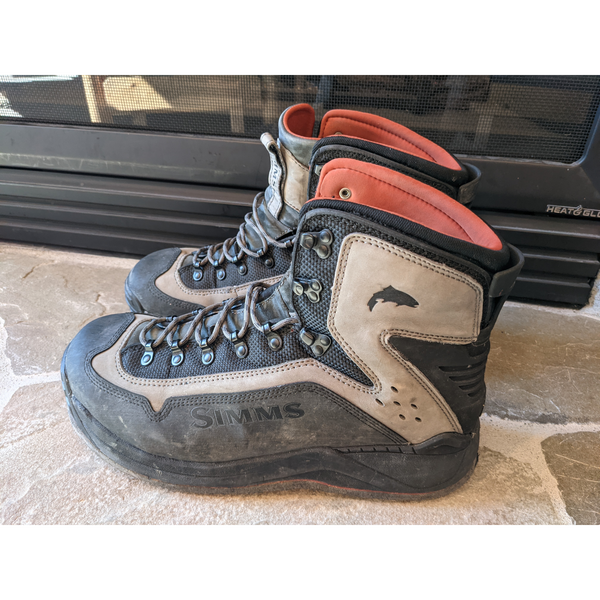 Simms G3 Guide Boot Size 15 - Felt With Studs - Used