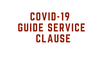 Fly and Field Outfitters COVID-19 Guide Service Clause