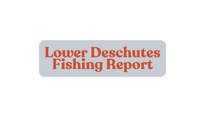 Lower Deschutes Update October 25th, 2024