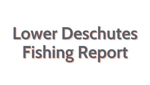 Lower Deschutes Update December 23, 2022