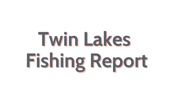 Twin Lakes Update August 19, 2022