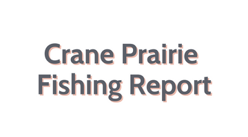 Crane Prairie Update November 11, 2022