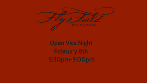Open Vise Night Thursday February 8th 5:30pm-8:00pm