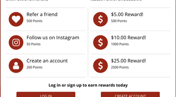 Online Fly Shop Rewards Program!