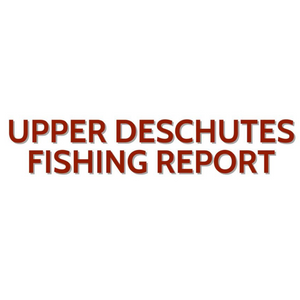 Upper Deschutes Update December 3, 2022