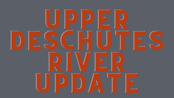 Upper Deschutes Report 7/23/21