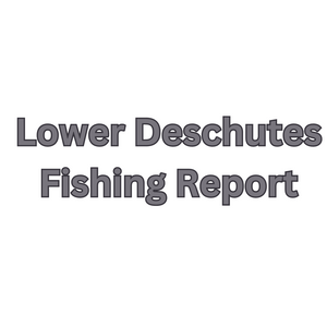 Lower Deschutes Update April 28, 2023