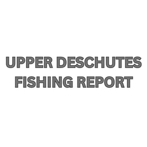Upper Deschutes Update August 11, 2023