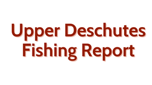 Upper Deschutes Update July 1st, 2022
