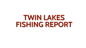 Twin Lakes Update November 4, 2022