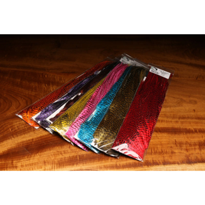 Hareline Dubbin Half Grizzly Saddles
