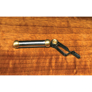 Hareline Dubbin Small Handled Rotary Hackle Plier With Silicone Sleeve