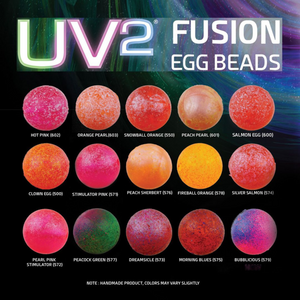 Spirit River UV2 Fusion Egg Beads