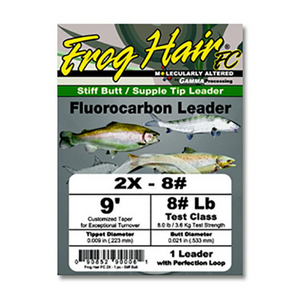 Frog Hair Fluorocarbon Leaders - Closeout