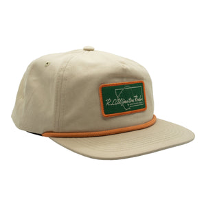 Winston Vintage Rope Bill Hat-Khaki