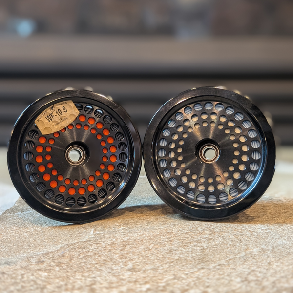 Abel Super 8 AR Anti Reverse Fly Reel with two Spare Spools