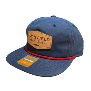 Fly and Field Fish and Fly Leather Patch Hat - Bend
