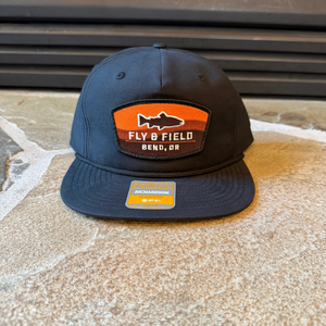 Fly and Field Embroidered Crown Patch - Bend