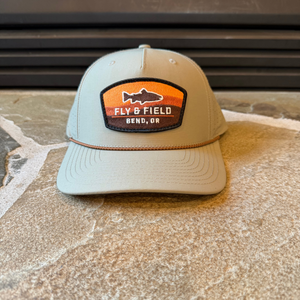 Fly and Field Embroidered Crown Patch - Bend