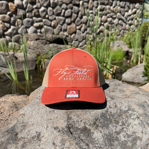 Fly and Field Embroidered Script Logo - Bend