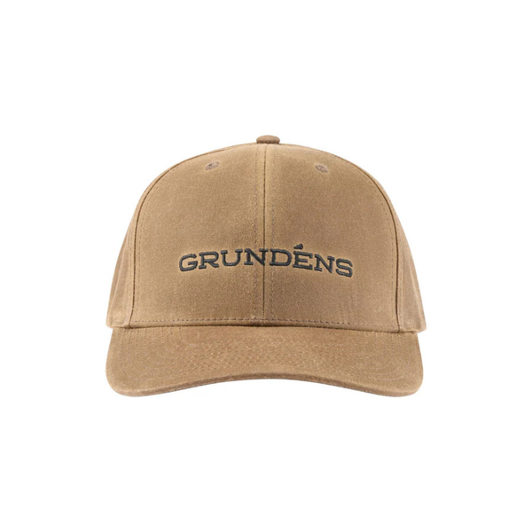 Grundens Wordmark Waxed Trucker Hat