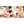 Hareline Dubbin Black Barred Groovy Bunny Strips - Closeout