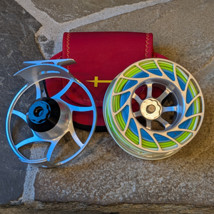 Hatch Finatic 9+ Finatic Silver/Black Fly Reel - Used