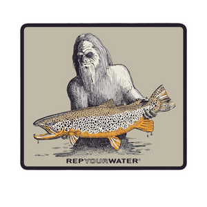 Rep Your Water Hero Squatch Sticker