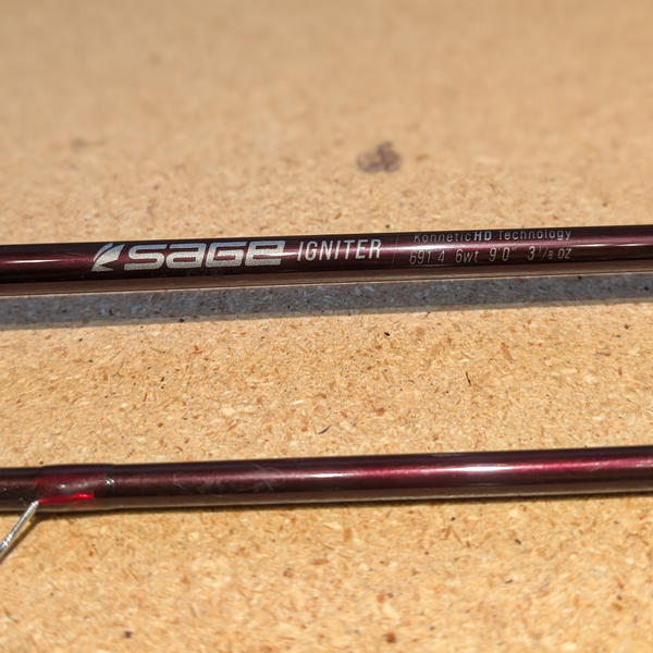 Sage Igniter 9' 6wt Fly Rod -Used