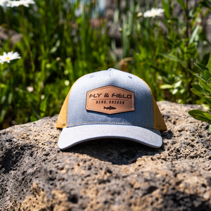 Fly and Field Fish and Fly Leather Patch Hat - Bend
