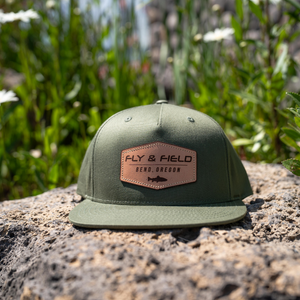 Fly and Field Fish and Fly Leather Patch Hat - Bend