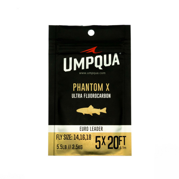 umpqua phantom x fluorocarbon trout leader