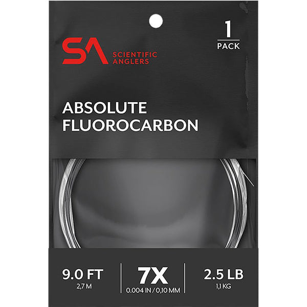 Scientific Anglers Absolute Fluorocarbon Leader 1-Pack