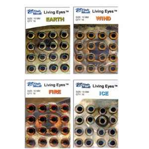 fish skull living eyes