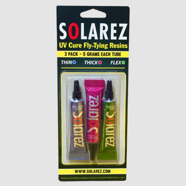 Solarez UV-Cure Fly Tie Resin 3 pack