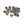 Hareline Slotted Tungsten Beads