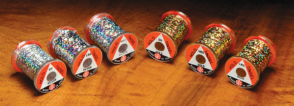 Hareline Holographic Flat Tinsel - Fly and Field Outfitters - Online Flyfishing Shop