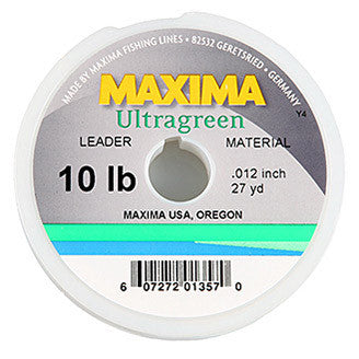 Maxima Ultragreen Leader Spools 
